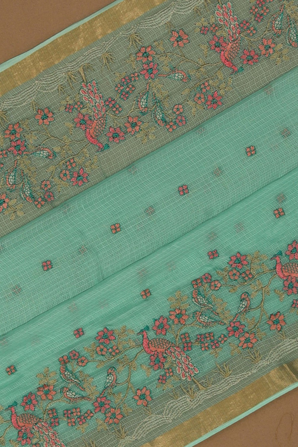 Image of Kota Embroidery Saree